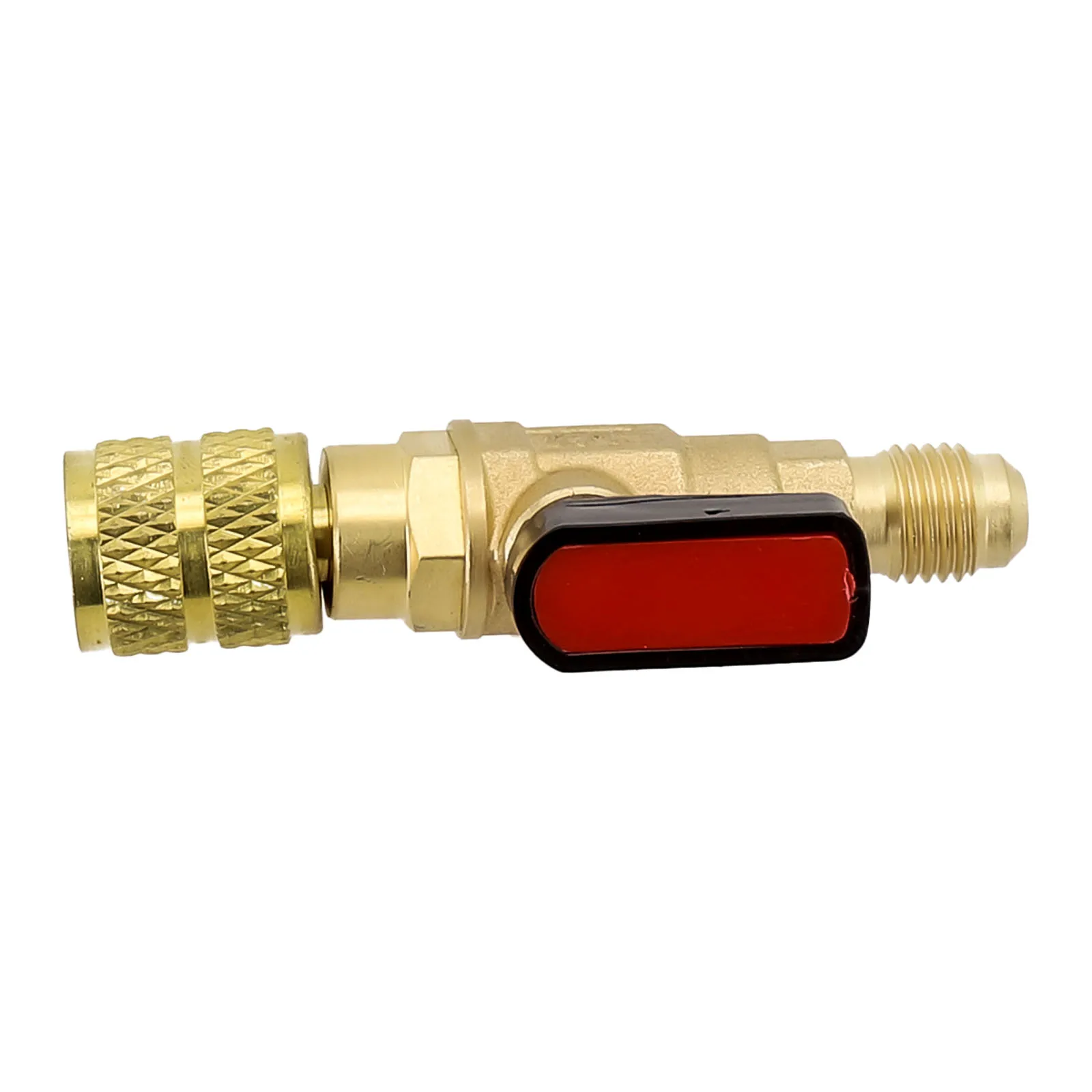 Parts Shut-off valve 1/2 for acme F X 1/4 for sae M Accessories Professional Refrigerant Replacement Right-hand Tool Useful