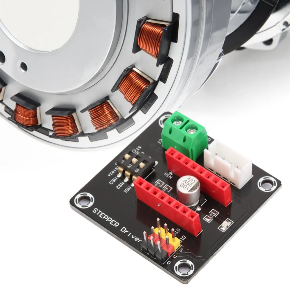 4PCS/2PCS Stable Design Stepper Motor Driver 42 Stepper Motor DRV8825 A4988 Expansion Board Module Control Module
