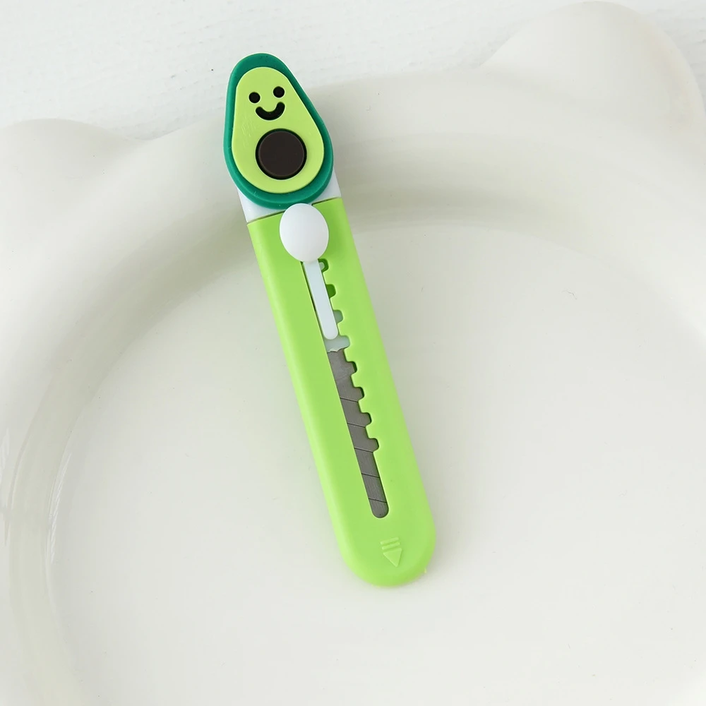 Paper Cutter Metal Portable Cutting Knife Stationery Razor Blade Plastic Mini Utility Knife For Art Projects Office Diy Crafts