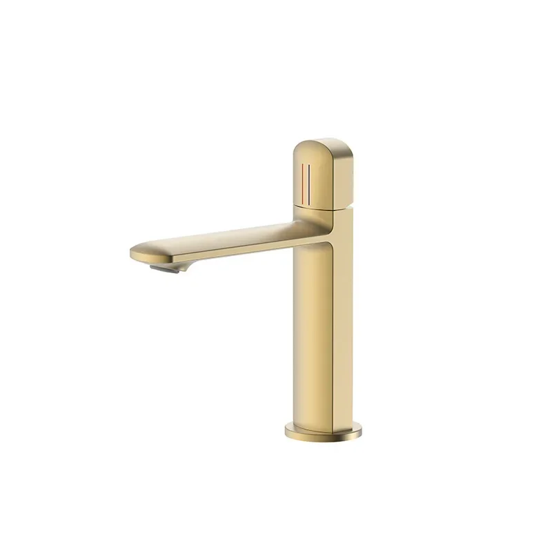 Light luxury all-copper washbasin faucet hotel bathroom raised washbasin countertop basin faucet