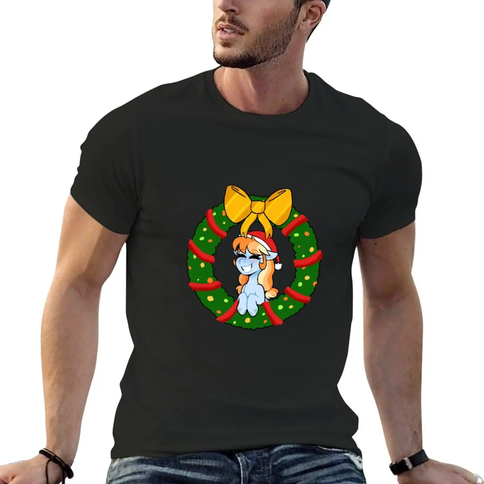 Christmas Crown Aurelia T-Shirt anime stuff basketball graphic tees mens cotton t shirts