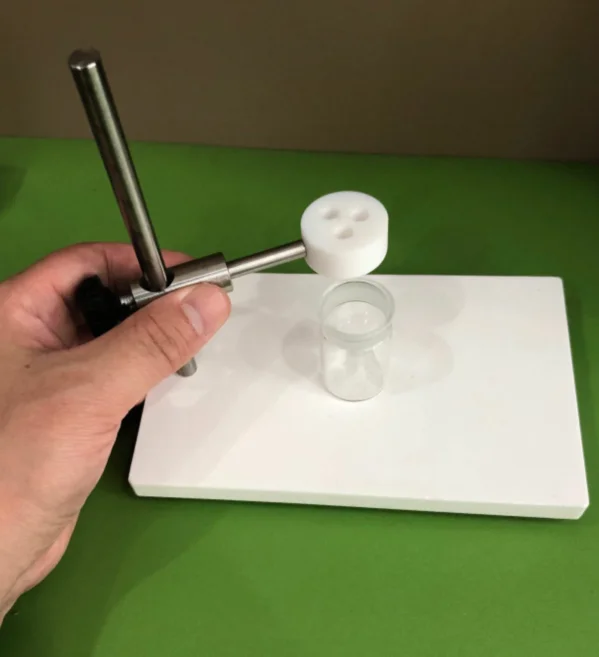 

PTFE Electrode Holder - Simple Lab Electrode Stand with Chemical-Resistant Base"