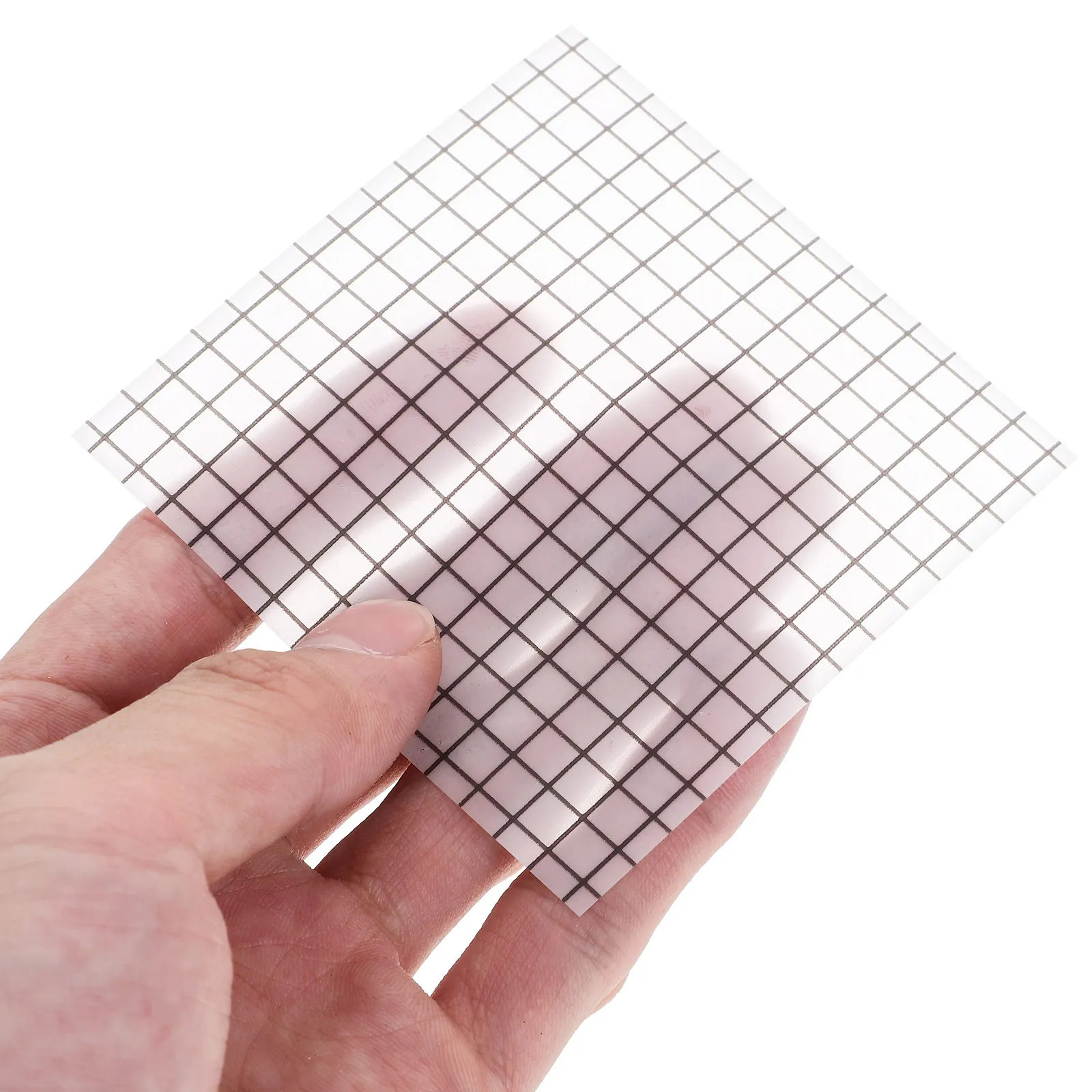 Transparent Memo Stickers Reusable Self-Adhesive Sticky Tabs Smooth Writing Portable Notepads for Office School Home Use