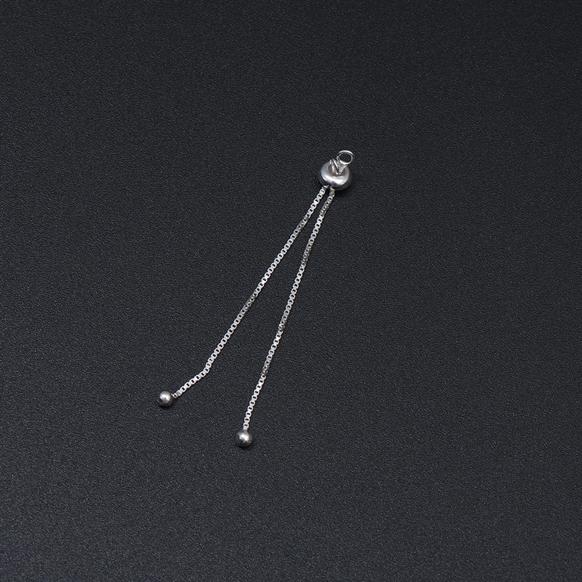 

5 CM Sterling Silver Bracelet Extension Chain for Jewelry Beaded Necklaces Telescopic Extender