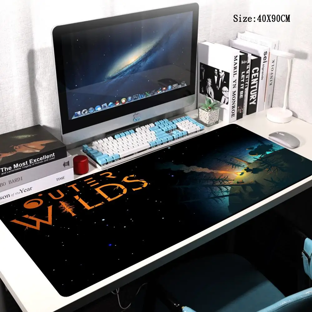 Pc Gaming Mauspad Gamer Outer Wilds Mausepad Nicht-slip Matte Deskmat Computer Tische Büro Zubehör Mousepad Tastatur Matten