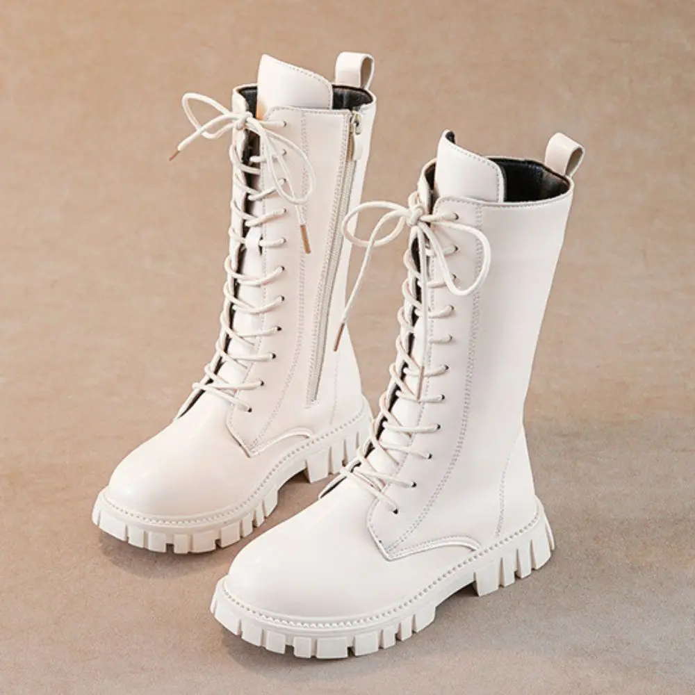 Botas de Cosplay Kpop Demon Hunters Rumi Zoey Mira para niños y niñas, zapatos de cuero para niños, accesorios para disfraz de Carnaval y Halloween