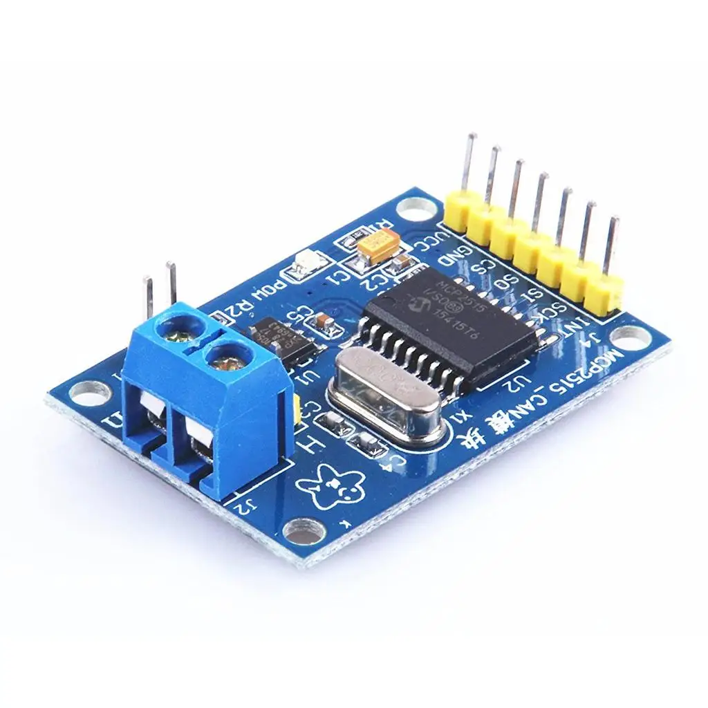 MCP2515 Bus Module Module 5V DC for Blue TJA1050 Receiver Module for 51 MCU ARM Controller Diy Kit