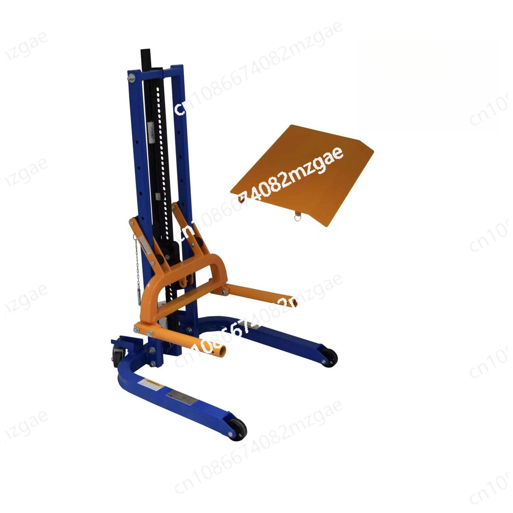 

Simple car lift, manual car tire lift