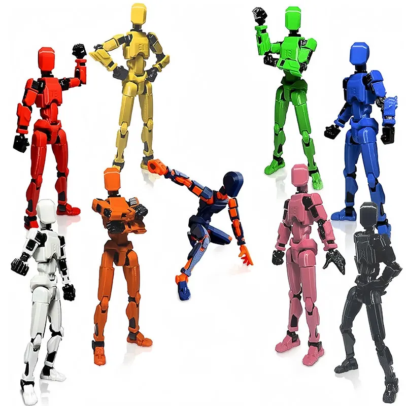 

Multi-Jointed Movable Shapeshift Robot 2.0 3D Printed Mannequin Dummy 13 Action Figures Toys Kids Adults Parent-children Game