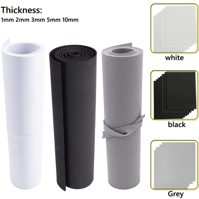 Espessura 10 mm Folhas de Espuma Eva Absorção de Ruído Spone Espuma Artesanato Folhas Eva Modelo Artesanal Fazendo Material Novo Peças