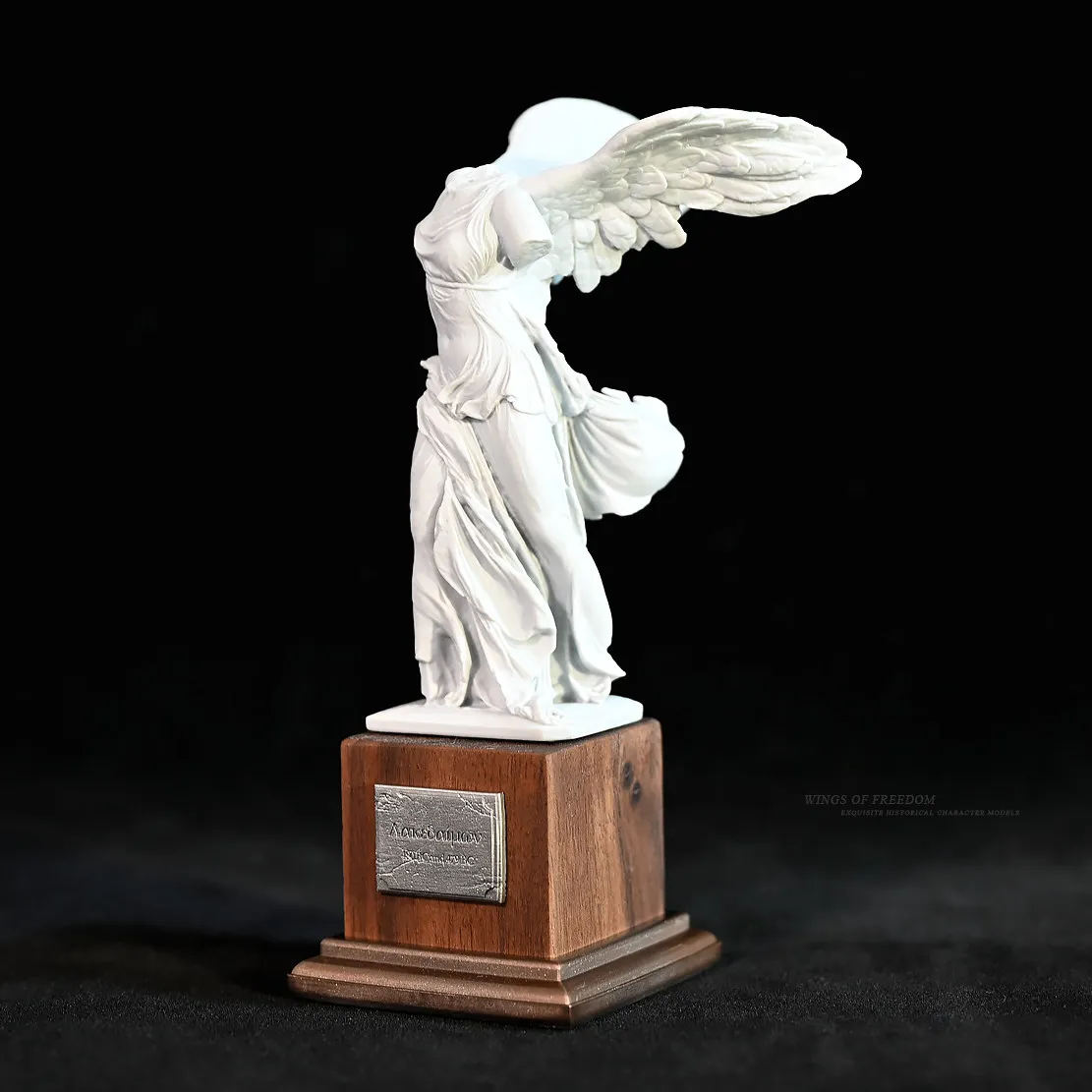 Wings of Liberty Statue 150mm Handmade Resin Figurine Angel Wing Desk Office Decor