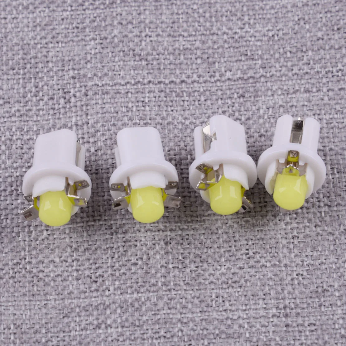 4Pcs B8.5 White LED Dashboard Instrument Light Bulb 12V Fit for Chevrolet Corvette C4 1984 1985 1986 1987 1988 1989 New