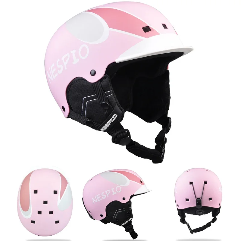 Ski Helmet 2024 Sport Mountain Kid Snowboard Helmet Child Earmuff Ultralight Safety Boy Girl Integrally-molded Motorcycle Helmet