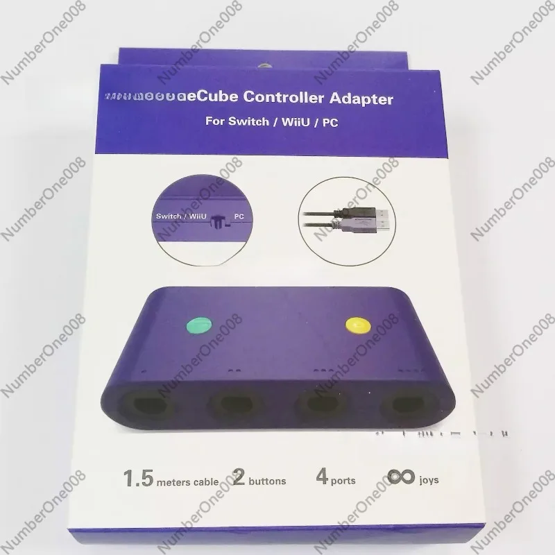 For Handle To WIIU Converter 3-in-1 GC To WiiU/PC/SWITCH Gc To Computer/NS/WII