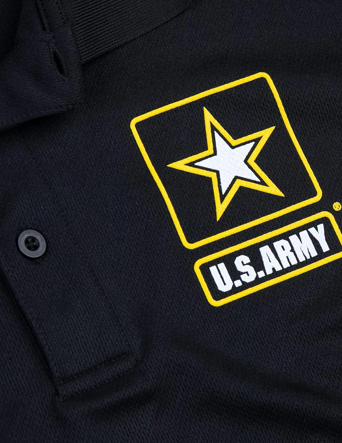 US Army Collared Polo | U.S. Military Infantry Armor Licensed Shirt with Collar for Men Women