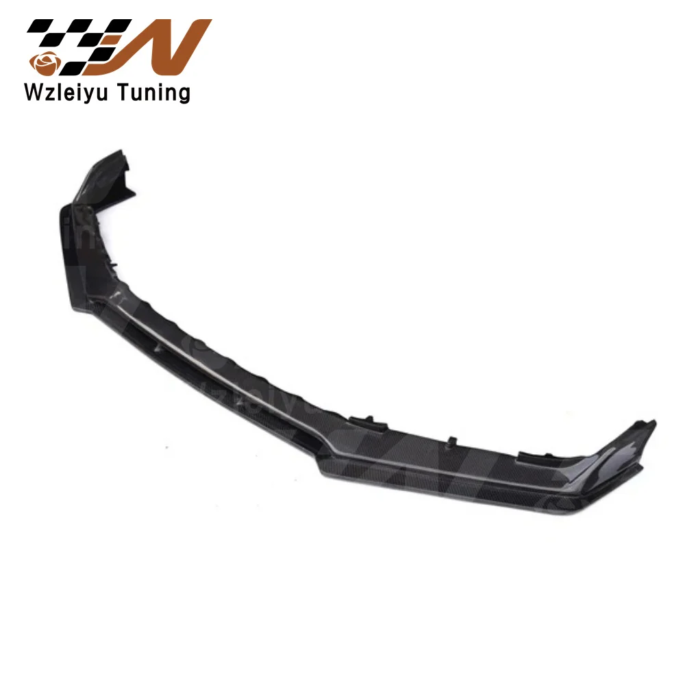 New Style Real Carbon Fiber Front Bumper Lip Fit For Honda FK8 Civic TypeR High Quality Fitment