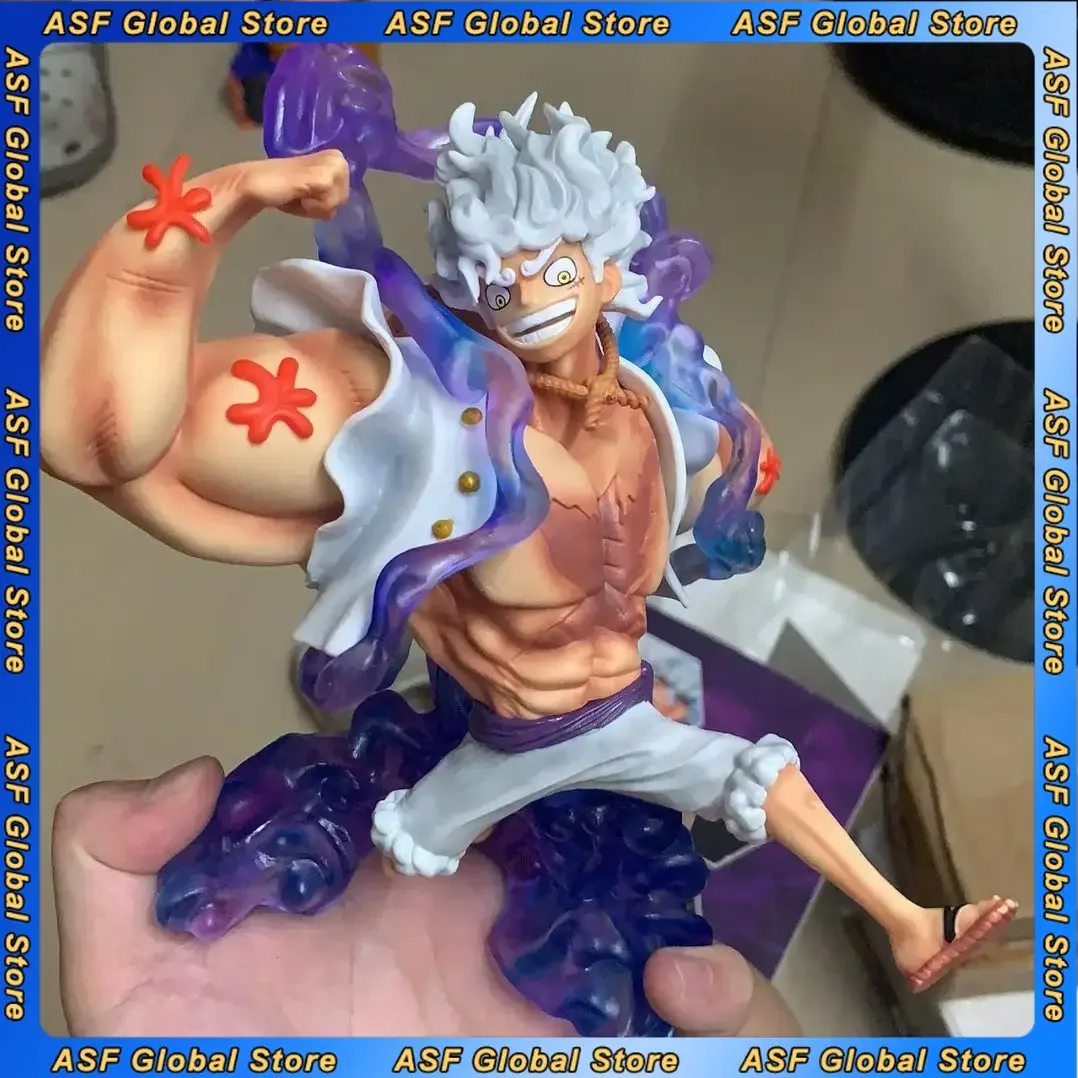 

19 см ONE PIECE аниме фигурка Обезьяна Д. Луффи мускулистый человек периферийные устройства ПВХ модель сцена сбор статуя настольные украшения подарки игрушки