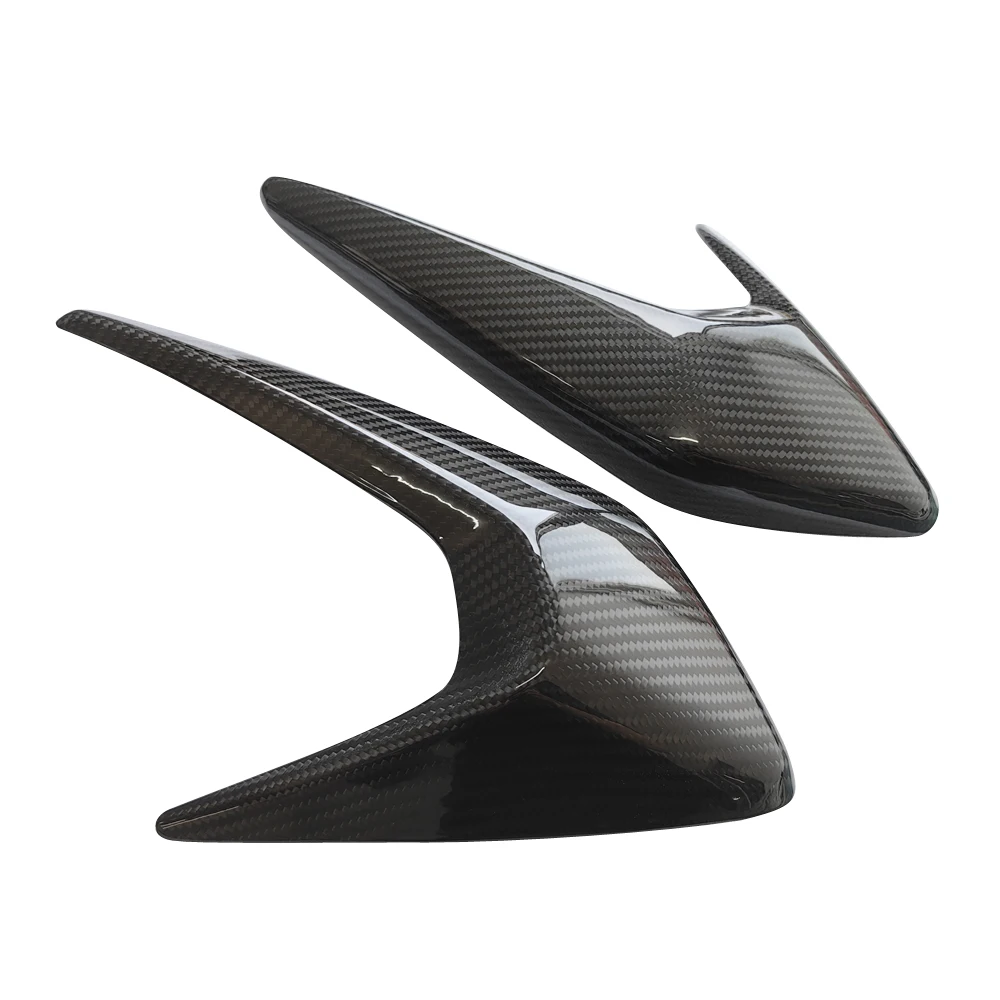 Carbon Fibre Side Fairing Protection Cover Motorcycle Accessory For Triumph Street Triple 765 2021-2022