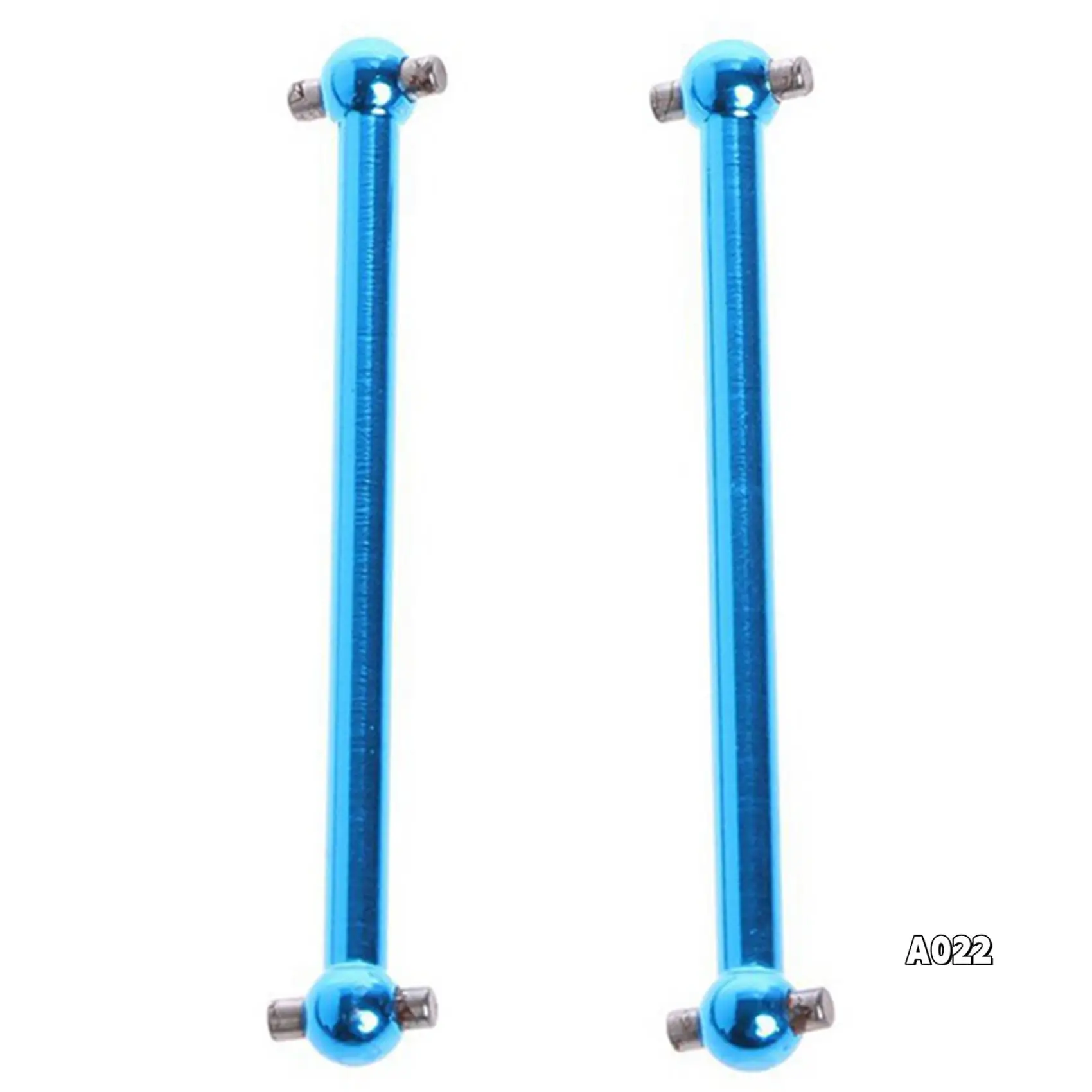 

8Pcs For Wltoys A979 Parts Upgrade F/R Metal Dogbone A959-07 For A949 A959 A969 K929 Himoto E18 Spino HSP 1:18 RC Car