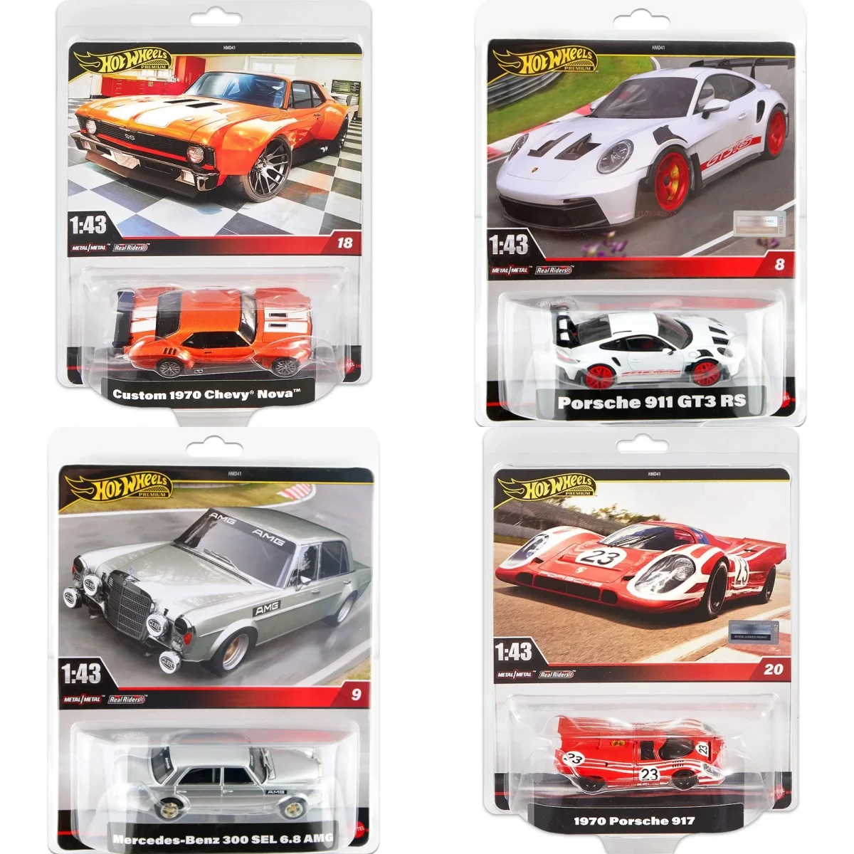 

Hot Wheels 1;43 No. 3-21 Car Autobahn Polizei Gt3 Rs Treasure Small High Quality Sport Cars Model Collect Toy Boy Birthday Gift
