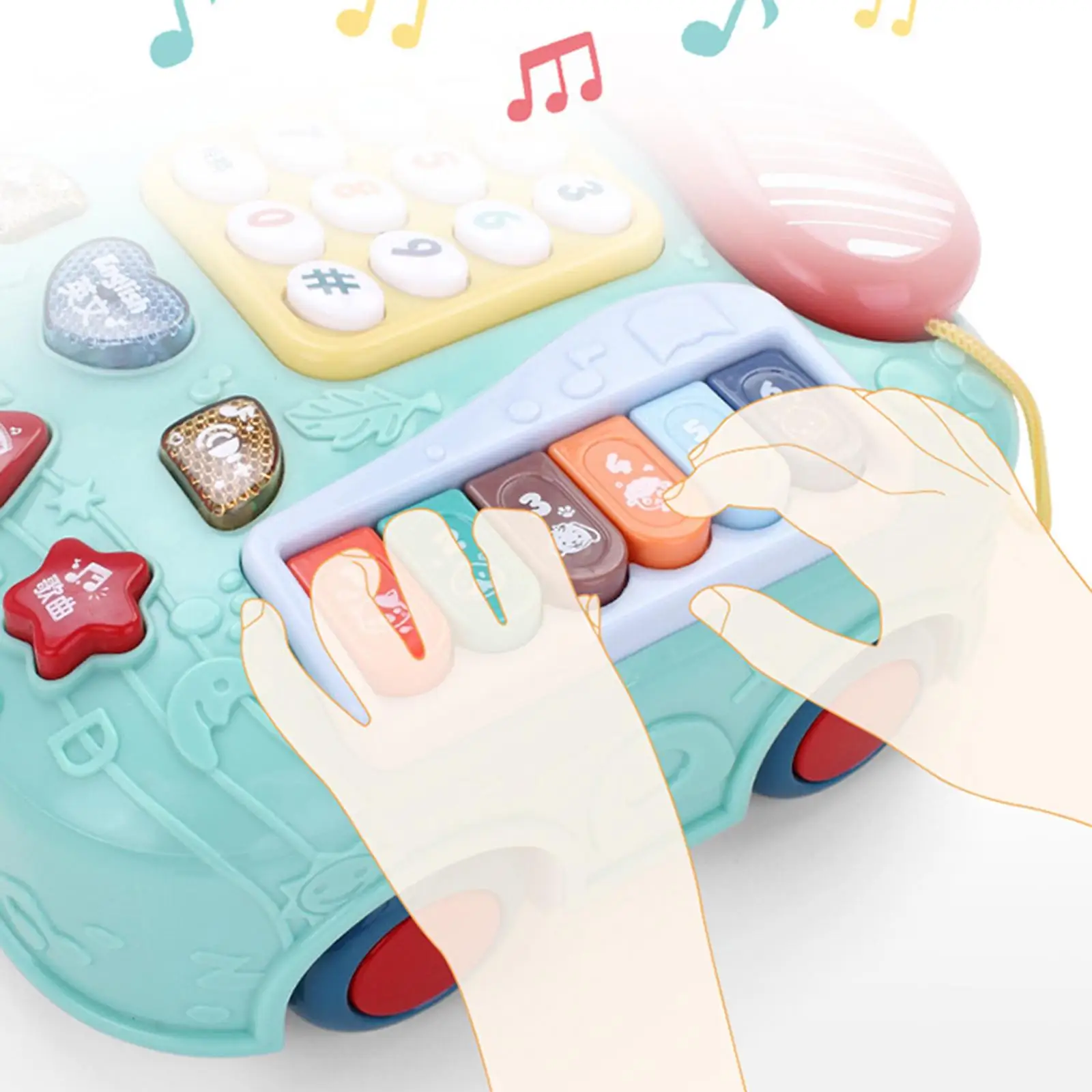 Jouets éducatifs précoces pour enfants : Jeux d'imitation de machines, développement de la motricité