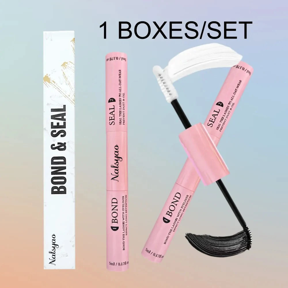 For Cluster Waterproof Clear Coating Raincoat Strong Tasteless Customize lash glue Wholesale eyelash glue Lash Bond and Sealant