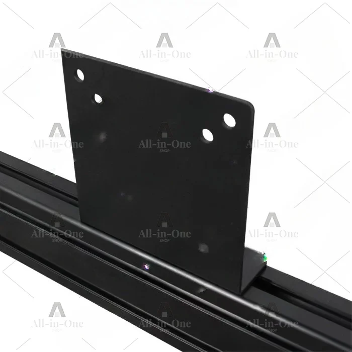 Monitor mounting adapter plate, 30/40 aluminum profile bracket for mounting display screen