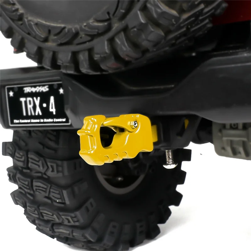 A30F-4PCS RC Auto Upgrade Tow Traction Rescue Haak Voor 1/10 1/8 TRX4 SCX10 KM Tank 300 RC Auto Upgrade Accessoires