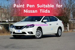 Paint Pen Suitable for Nissan Tiida Paint Fixer Cool Purple Dreamy Silver Jasper Black Scratch Repair Mark Removal Spray Paint C