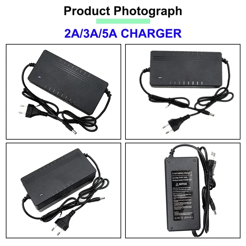 42V 54.6V 58.8V 67.2V 84V 2A 3A 5A Lithium Battery Charger For 10S 13S 14S 16S 20S 36V 48V 52V 60V 72V BatteryPack Fast Charging