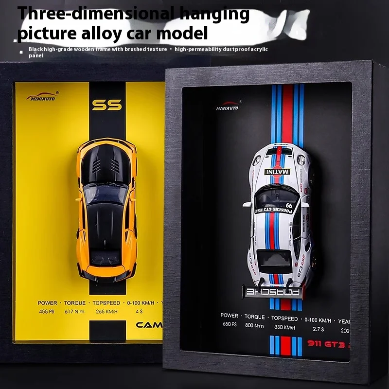 1:32 Diecast Metal Car Model 911 GT3, AE86, CAMARO, Charger, GT3
