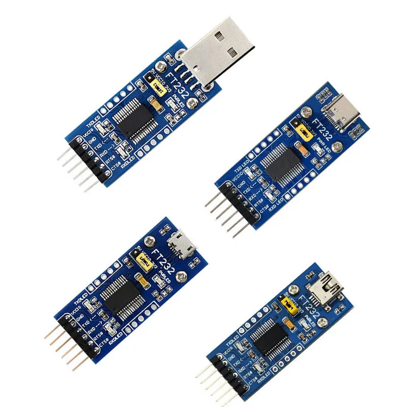 FT232 module USB to serial USB to TTL FT232RNL serial communication module with selectable interfaces