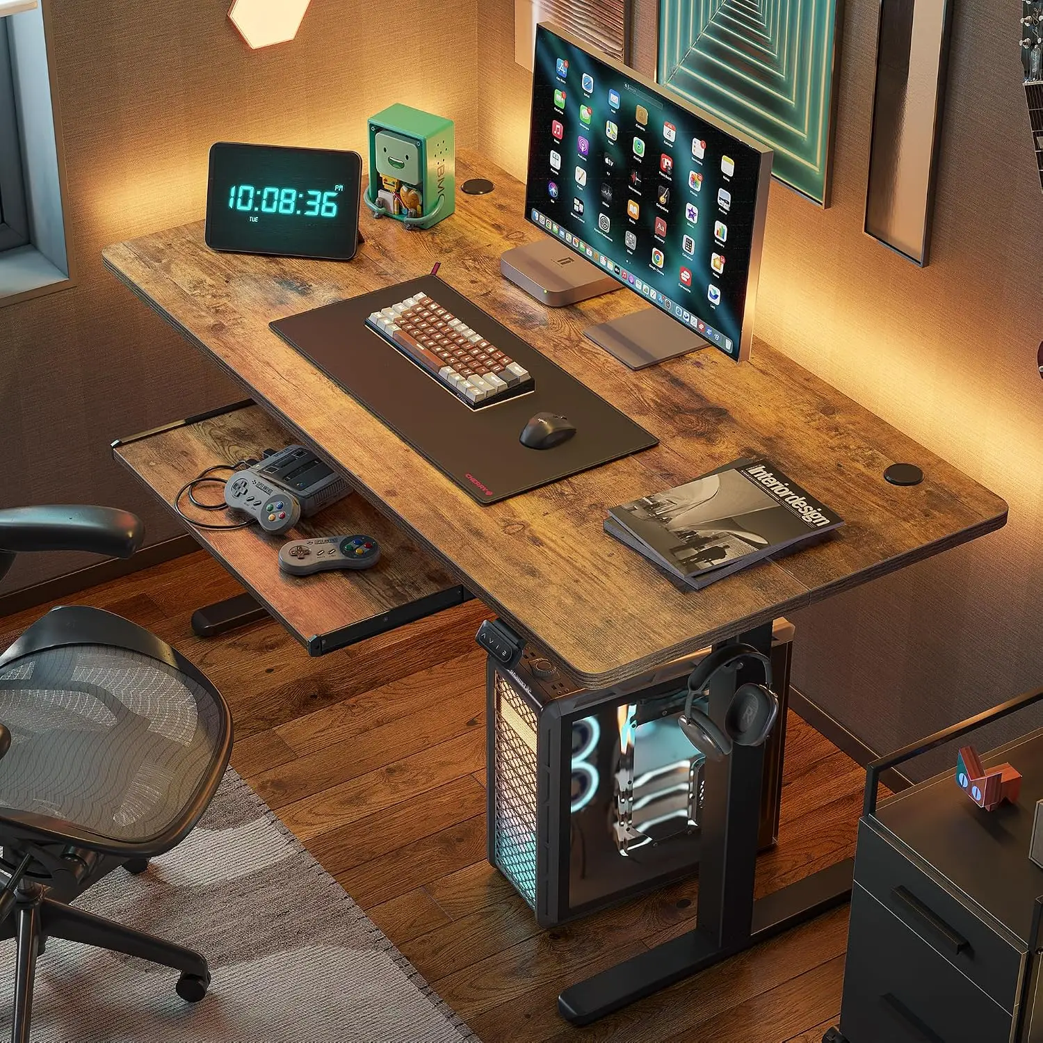 Mesa de Trabalho Ajustável em - Home Office Trabalho avaliação e preço