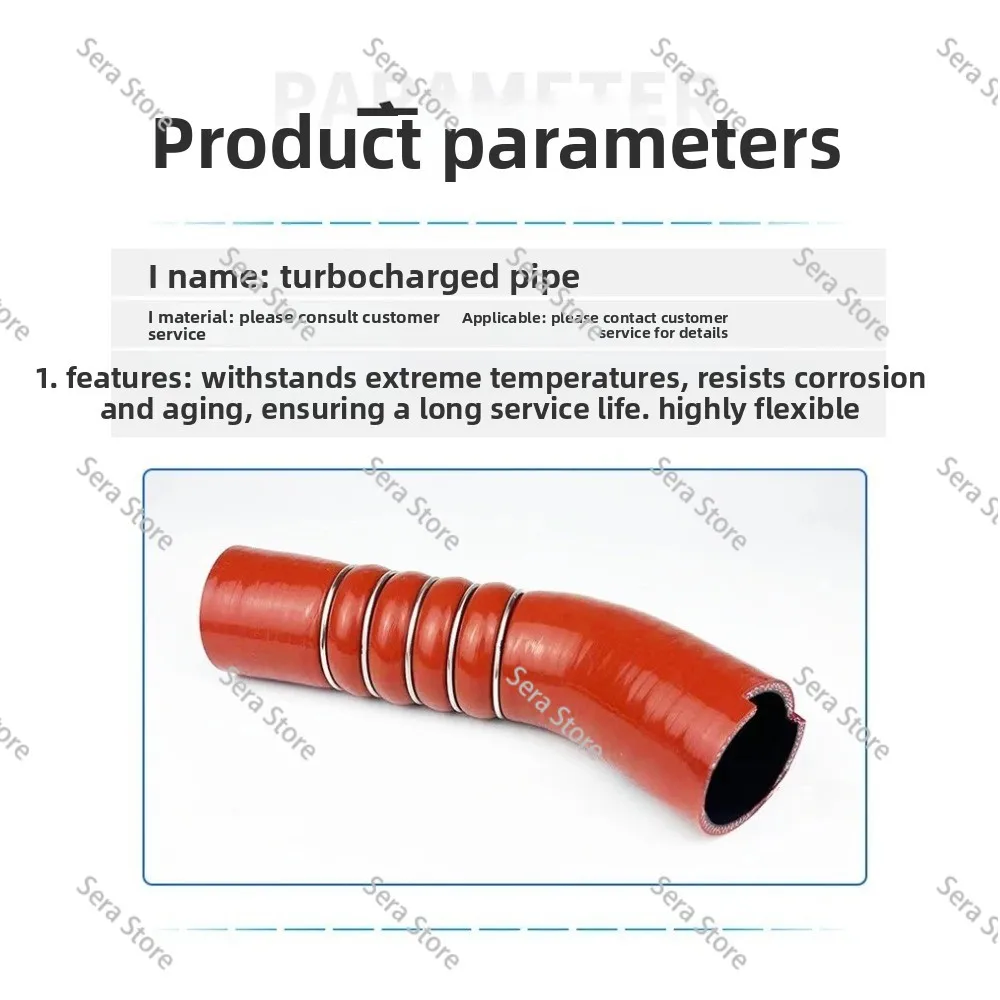 Turbocharger Hose Connector Engine Internal Fluorine External Silicone Oil Resistant Hose Ml241574 Intercooler Silicone Hose