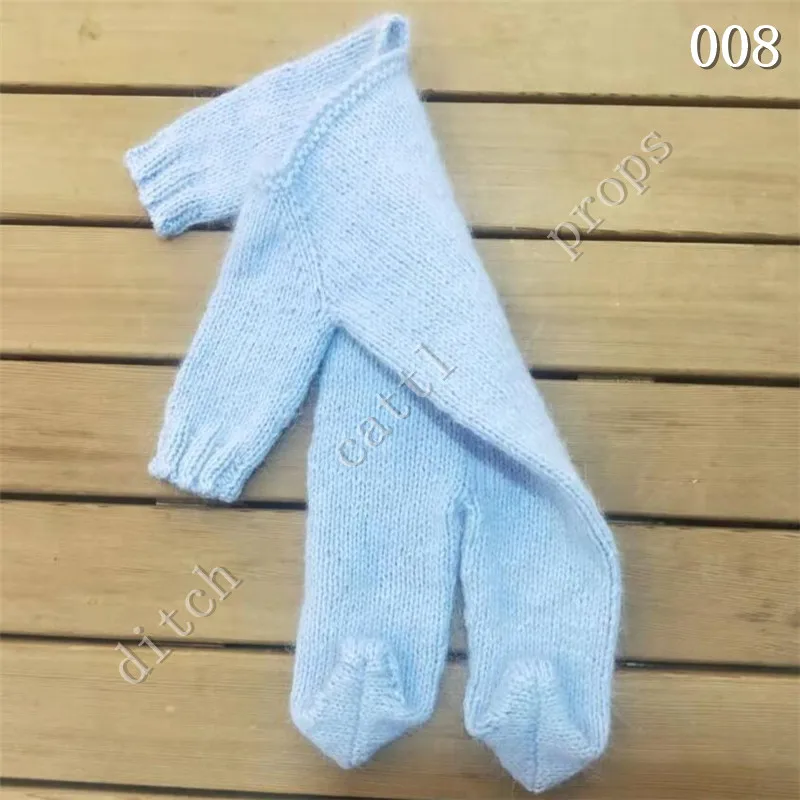 Newborn Photography Props Pants Climbing Clothes Handmade Knitted Mink Clothing