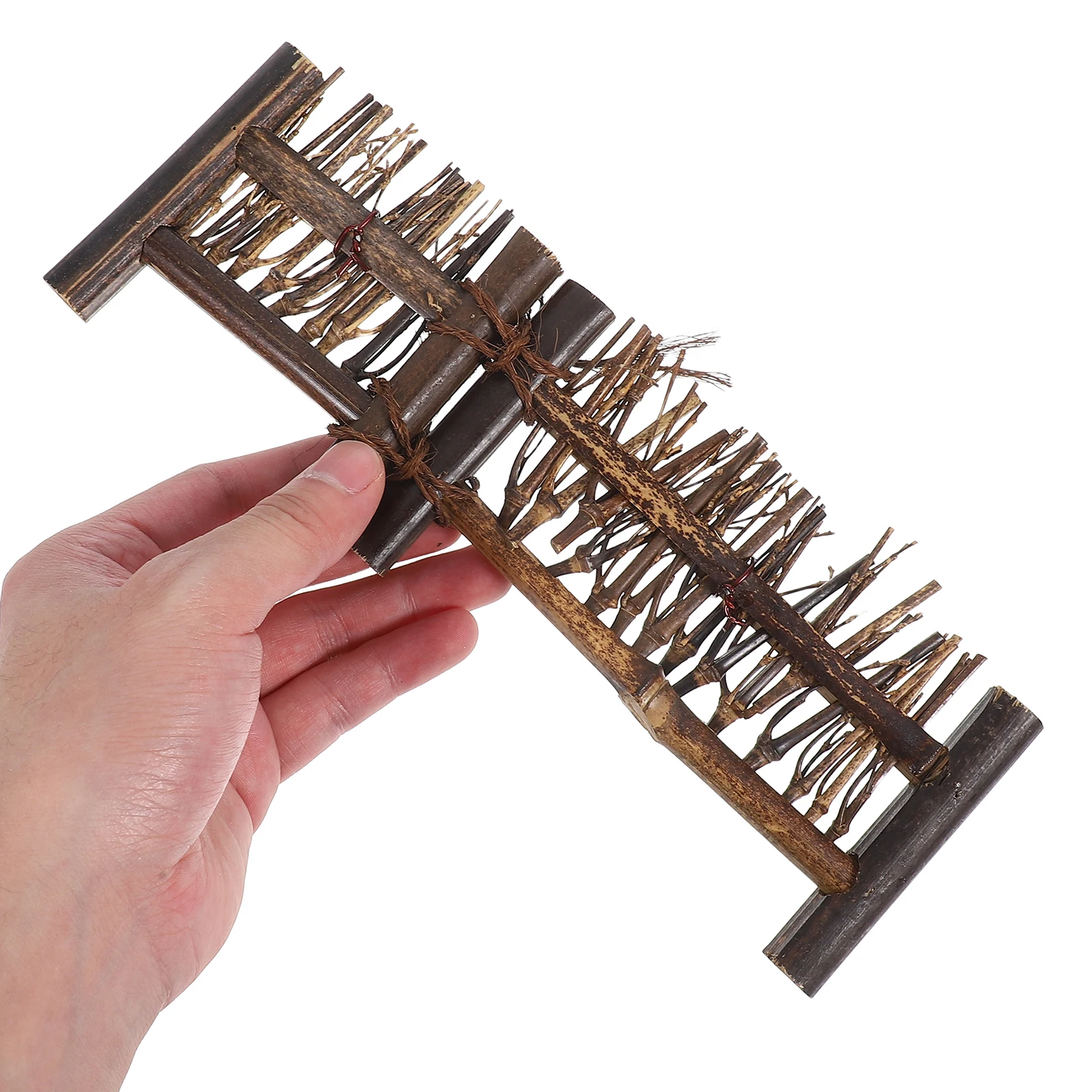 

Miniature Micro Landscape Ornament Accessories Diy Craft Bonsai Decoration Outdoor Wood Mini Garden Decorative Fence Miniature