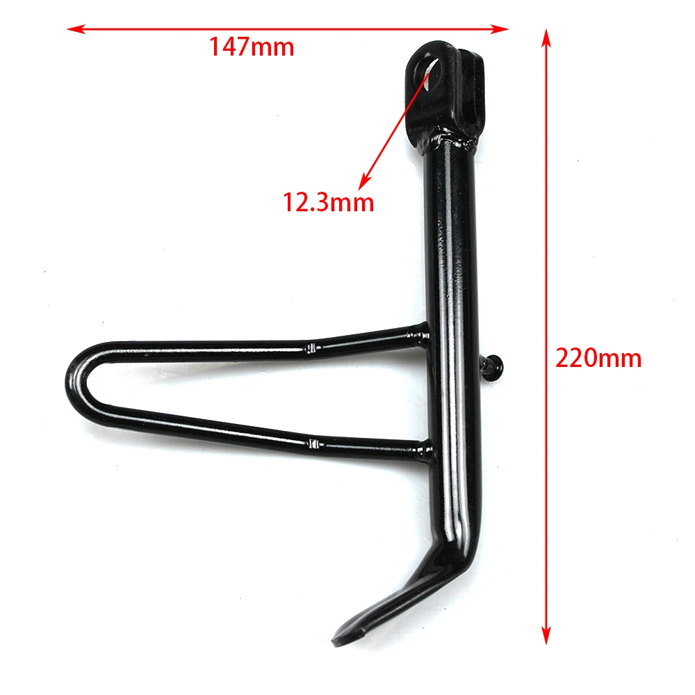 

Motorcycle Side Stand For SUZUKI HAOJUE AN125 AN150 HJ125T-7 HS125T HS125T-2 QS150T HJ125T-9 HJ125T-10 HJ125T-16 Parking Rack