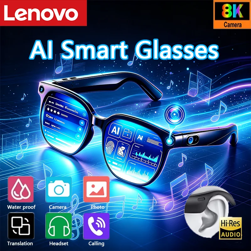 Men'S Fashion Glasses 2026 - Lenovo 2026 New Smart Glasses Voice