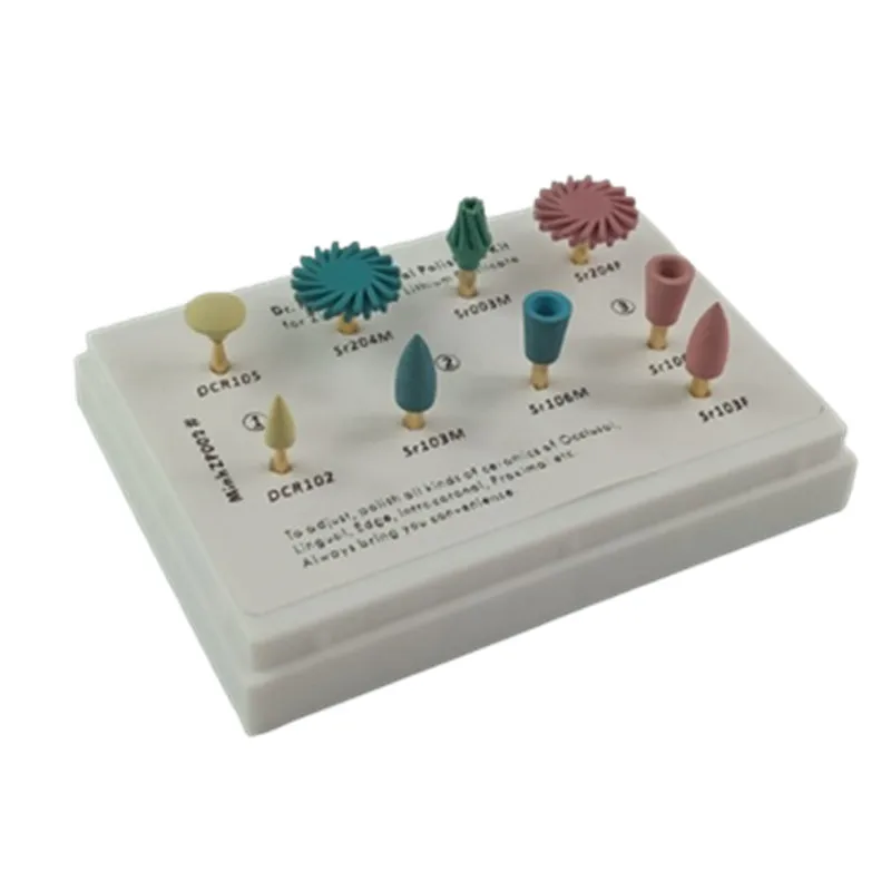 

Zirconia Silicone Rubber Bur Diamond Bur HP Disc Tungsten Carbide Burs Grinding And Polishing Kit for Perfect Finishing