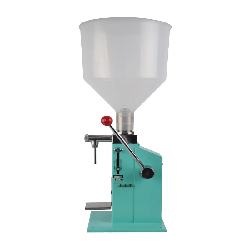 

DUOQI A-03 Manual Horizontal Type Small Bottle Juice Cream Oil Paste and Liquid Dual Use Filling Machine