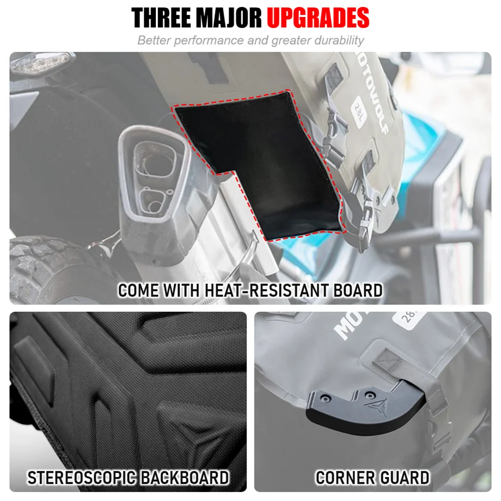 Universal Motorcycle 18/28/48L - đánh giá và giá Motorcycle Gear Bag
