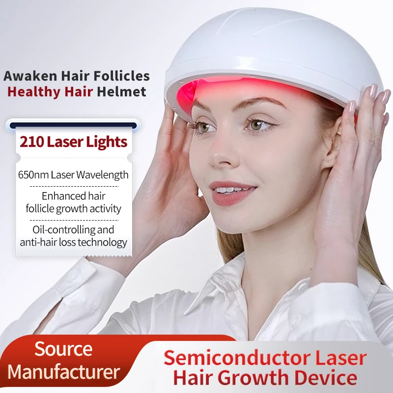 Acondicionadores láser de 650nm para prevención de pérdida de cabello, equipo Semiconductor de luz roja, densificación del cuero cabelludo, cuidado del cabello