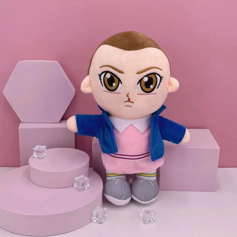 Personagens do jogo dos desenhos animados brinquedos de pelúcia bonito demogorgon bonecas de pelúcia crianças presentes do bebê para crianças meninos halloween pelúcia caixa cega brinquedo