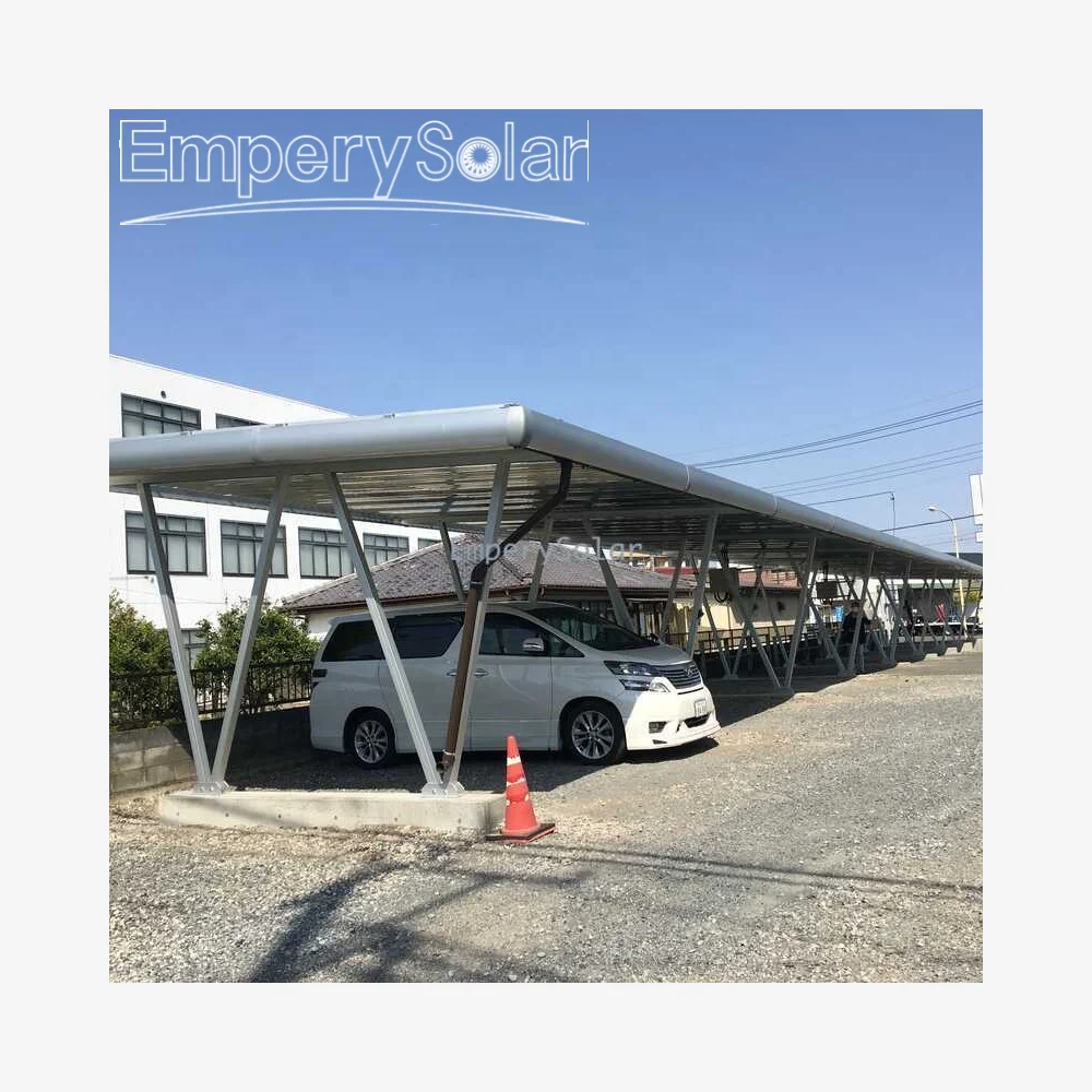 Empery Solar Aluminium Solar Carport Structural Car Parking Vehicles Residential Commercial Frame 5000W 15-Year