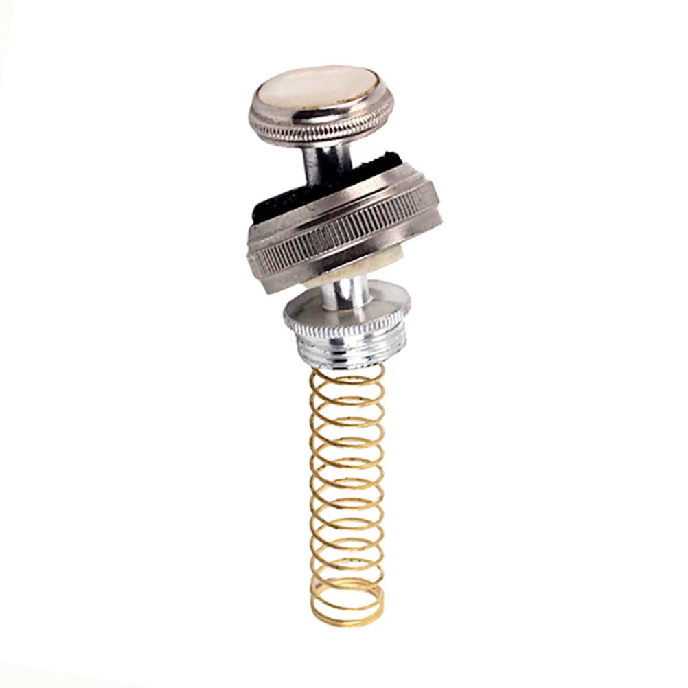 

6pcs Repair Finger Button Spring Included Cb101 Silver Lightweight Replacement Parts For Trumpet Enhance Key Accuracy Improve