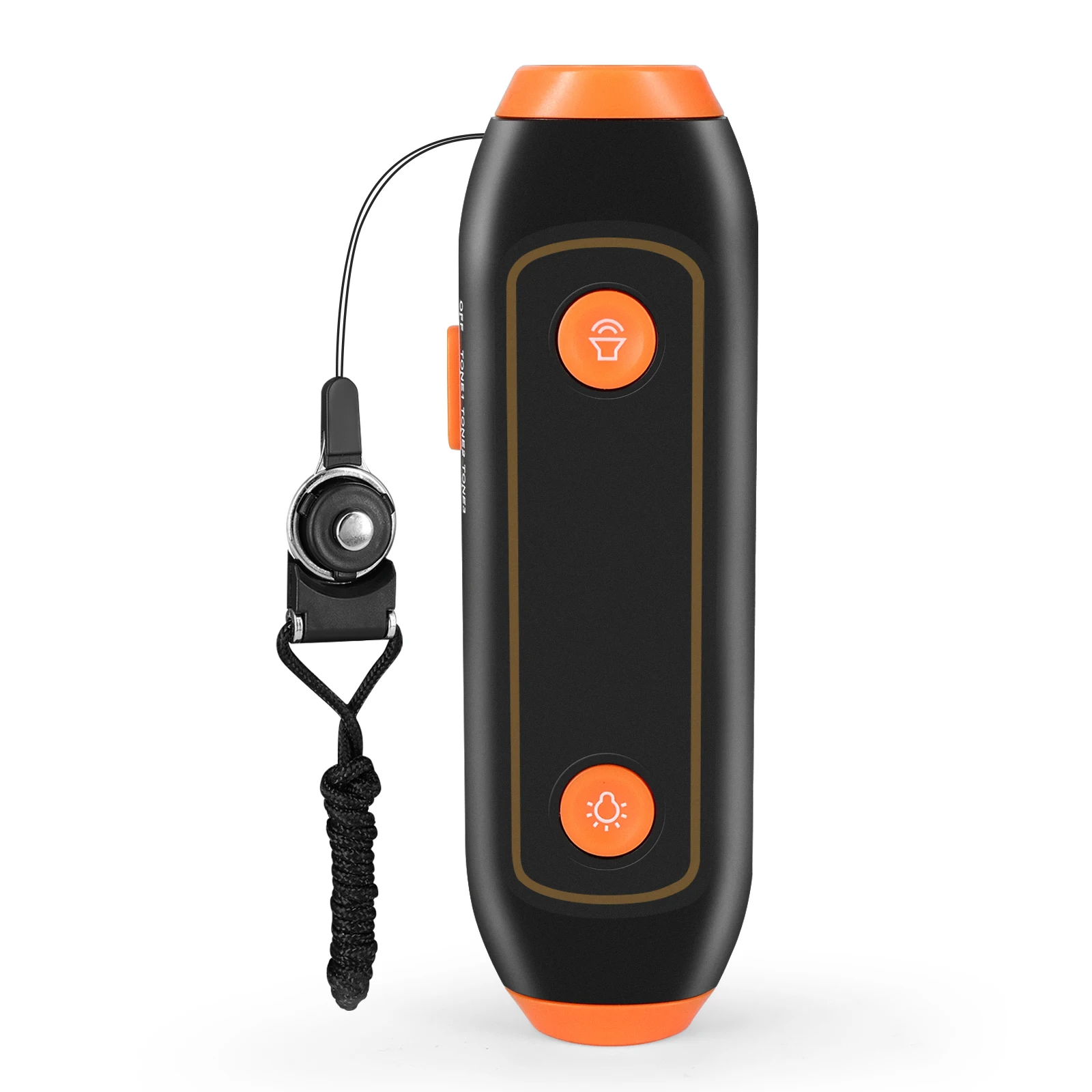 

Электронный свисток с SOS-светом и фонариком, с ремешком, для кемпинга, походов, водного спорта