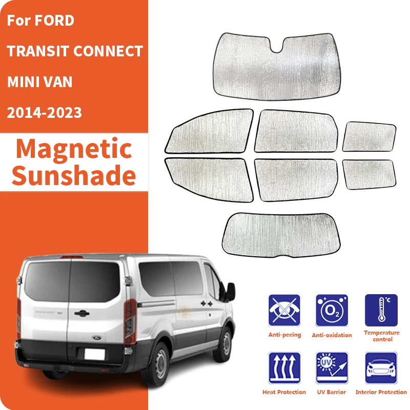 

Солнцезащитные козырьки на окна автомобиля, защита от ультрафиолета, аксессуары для FORD TRANSIT CONNECT MINI VAN 2014-2023