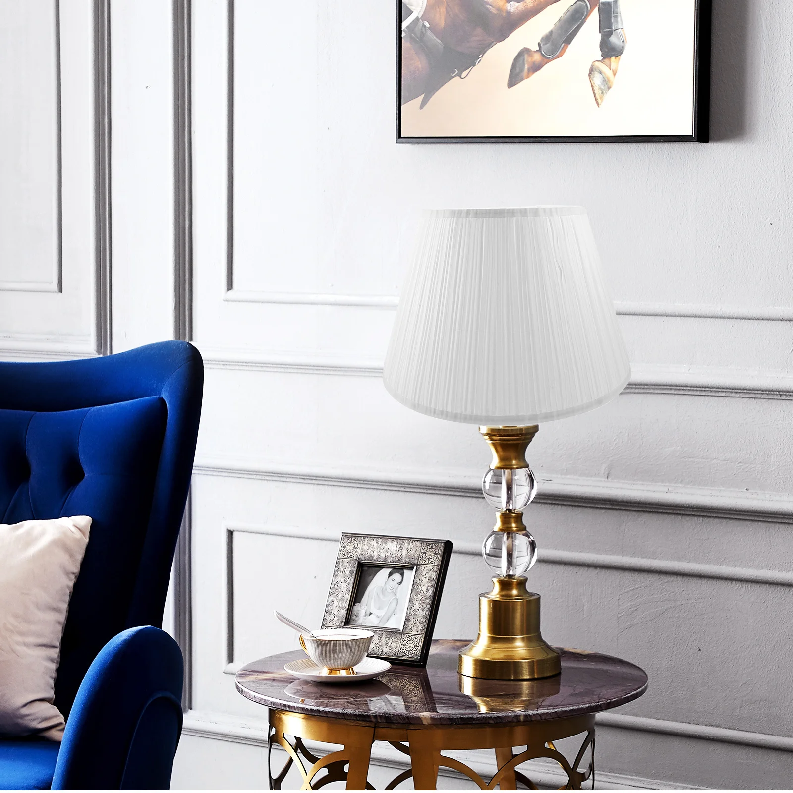 

Linen Table Lamp Shade 12 Inch Soft Fabric Light Diffuser For Bedroom Living Room Floor Desk Lamp Cover Lighting Accessory