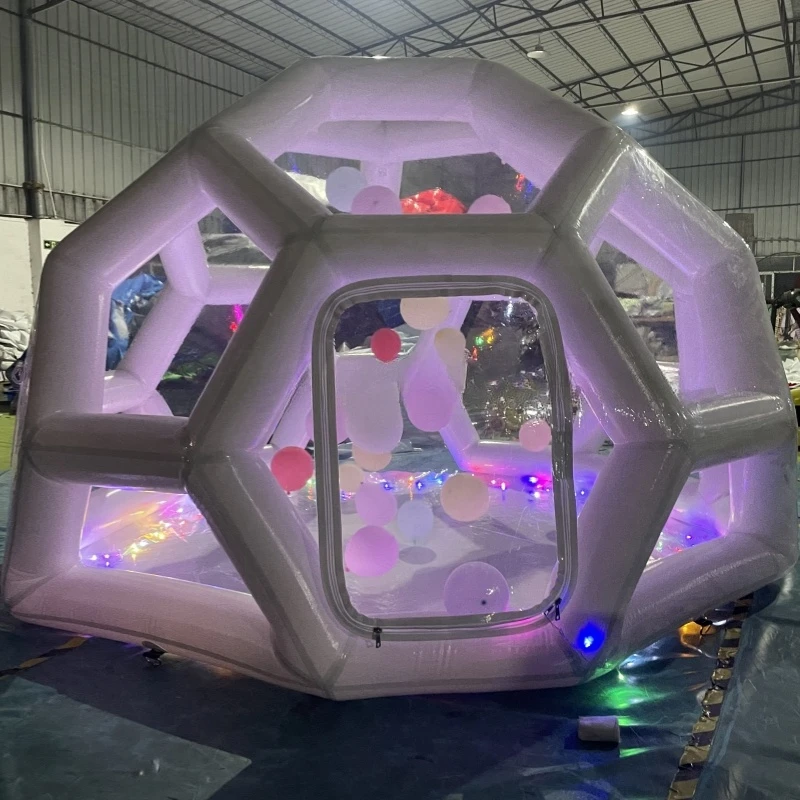 

Camping Inflatable Outdoor Dome Transparent Soccer Bubble Tent Advertising Inflatable Bubble House