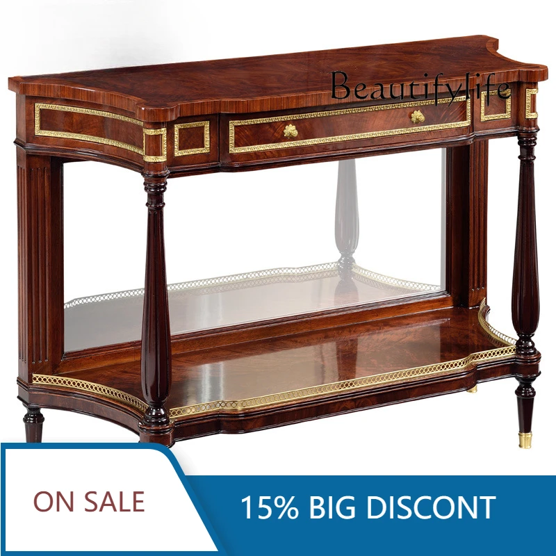 

Новый китайский классический прихожий шкаф с зеркалом, приставной, для хранения, декоративный, дизайнерский стиль, модный и современный X